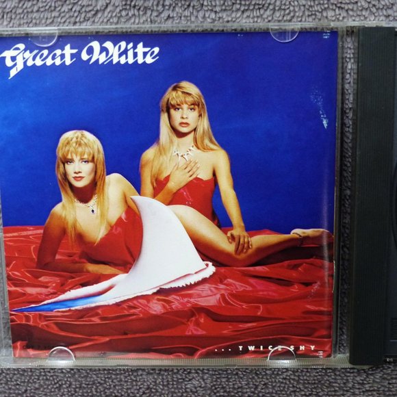 Great White Twice Shy CD 1989 Capital Club Print BMG Direct Marketing D 101100 - Picture 5 of 11